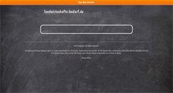 Desktop Screenshot of landwirtschafts-bedarf.de